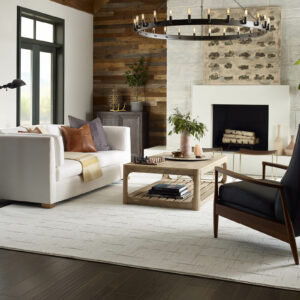 Living room hardwood flooring | Green's Floors & More