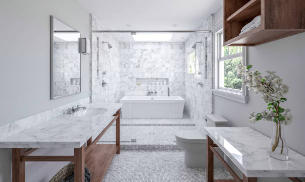 Bathroom natural Stone | Green's Floors & More