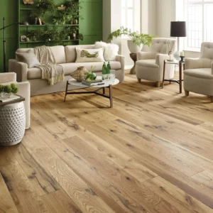 Hardwood flooring in a living room | Green's Floors & More