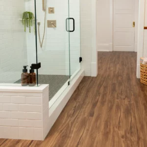 Luxury Vinyl tile shower | Green's Floors & More